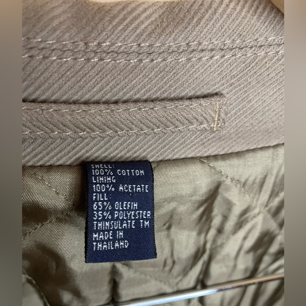 J Crew Cotton Tan Coat - Picture 7 of 7